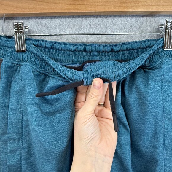 Lululemon Athletica Mens Size Medium Blue Gray Shorts Athletic Built In Liner - Picture 4 of 14